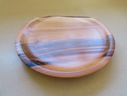 This  yew dish won a highloy commended certificate for Bill Burden